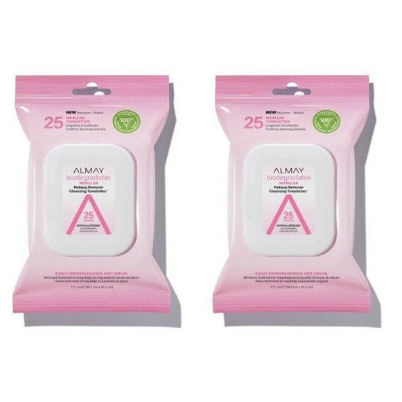 Almay Other - Almay Micellar Makeup Remover Towelette (2 Packs)